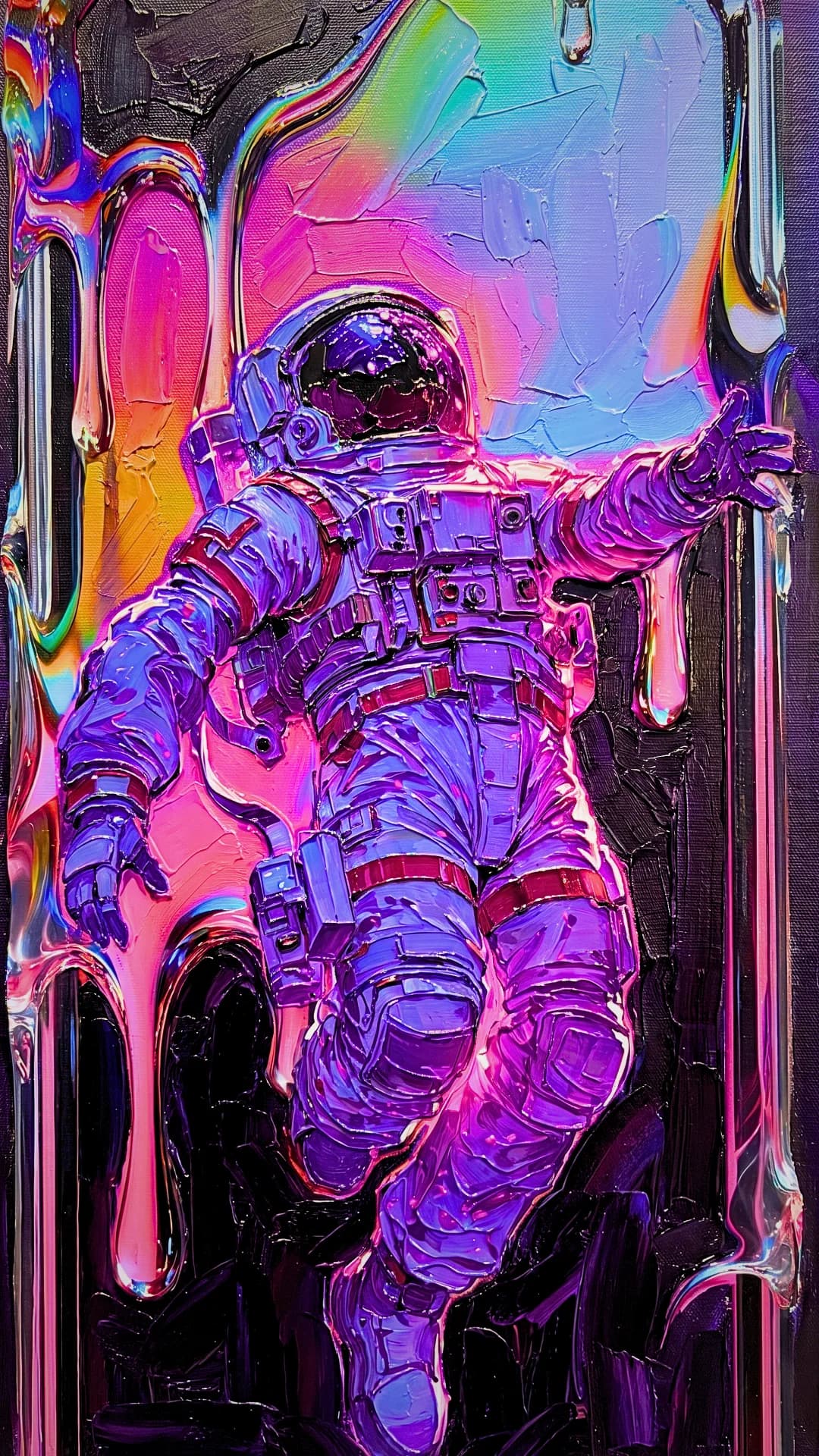 Detalhe de textura Impasto 1