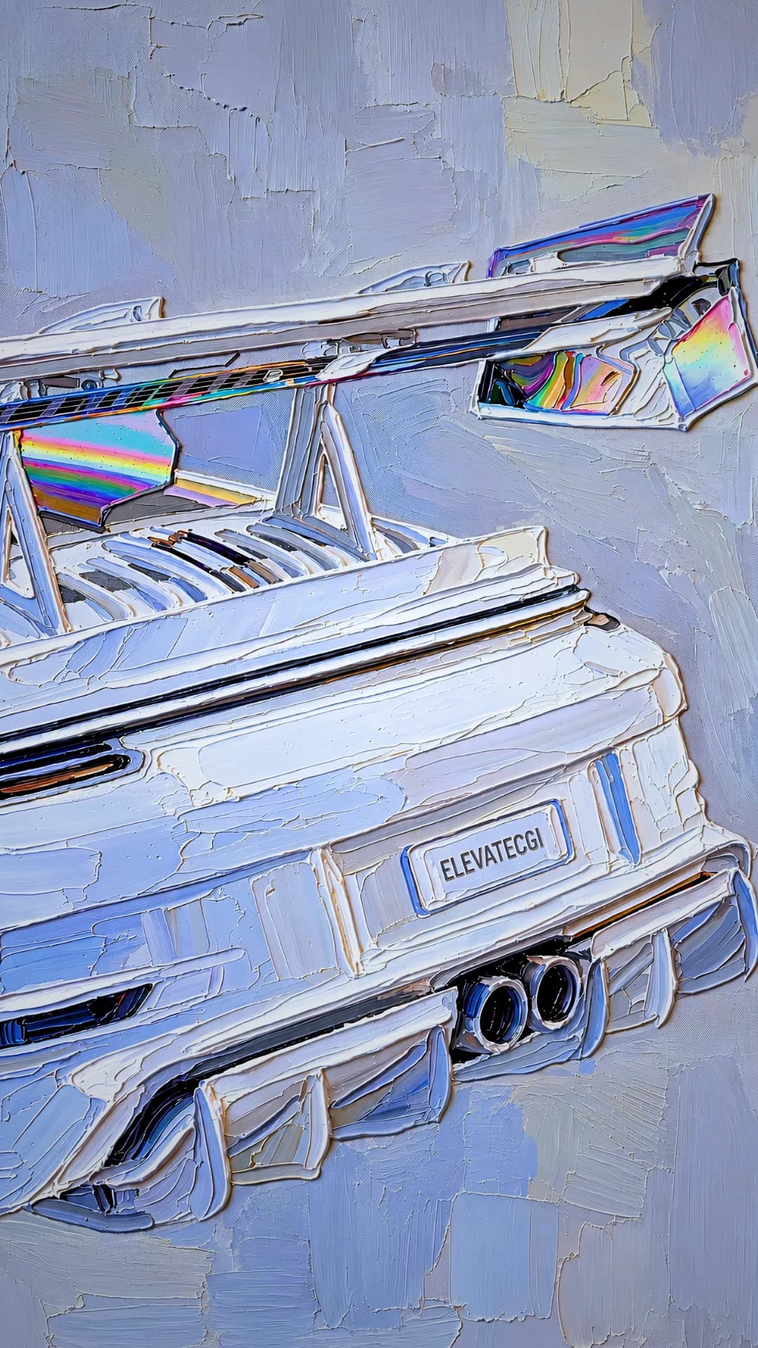 Detalhe de textura Impasto 2